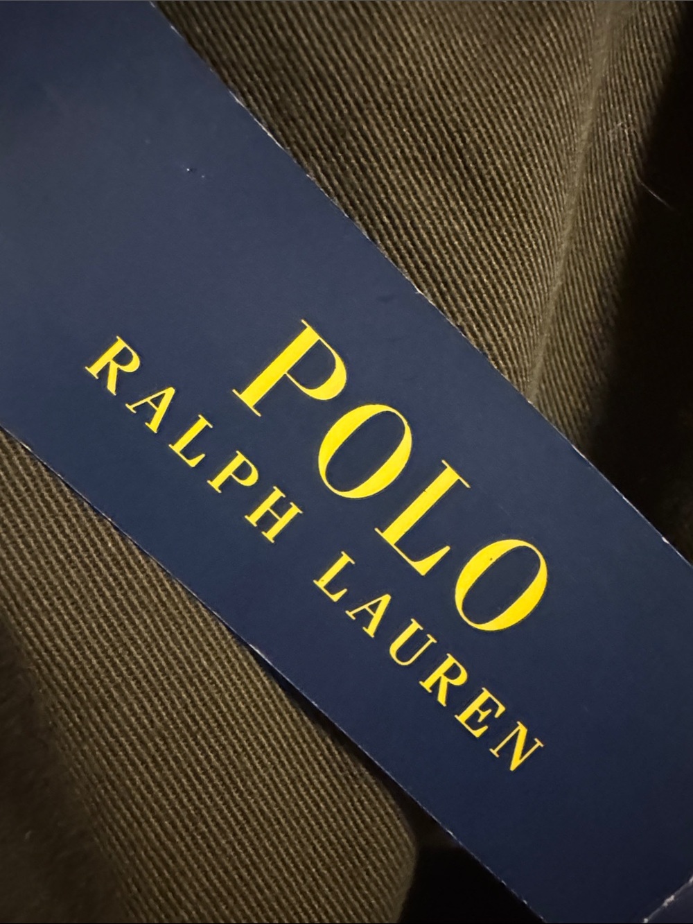Polo by Ralph Lauren Olive Green Chino Pants, NWT - Picture 2 of 6
